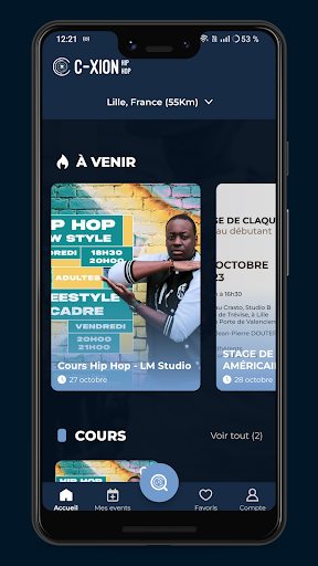 Android application Cxion Hip Hop screenshort