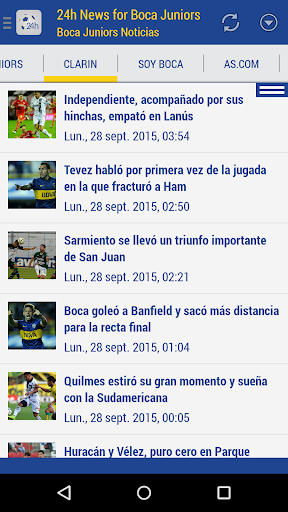 Boca Juniors Noticias 24h Screen 3