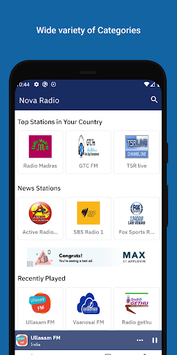 Android application FM & AM Radio screenshort