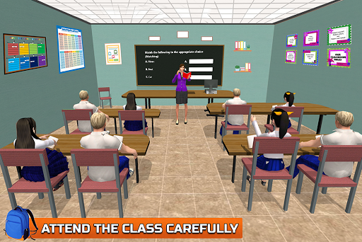 School Girl Life Simulator: High School Games 1.10 screenshots 13