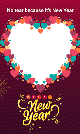 new year photo frame 2021