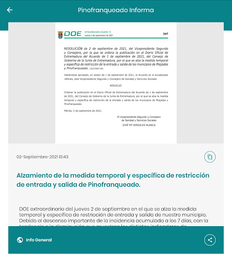 Pinofranqueado Informa Screen 3