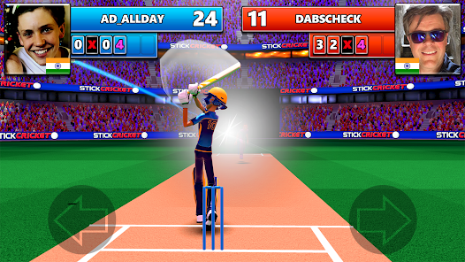 Stick Cricket Live APK MOD (Astuce) screenshots 1