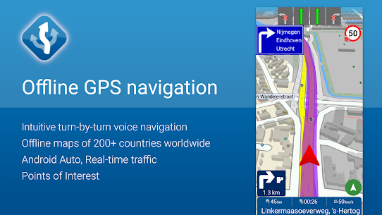 MapFactor Navigator – GPS Navigation Maps v7.1.37 MOD APK 1
