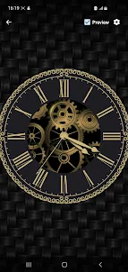 Clock Mechanism Live Wallpaper