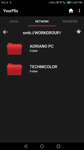 YourFlix Samba Video Manager Screen 2