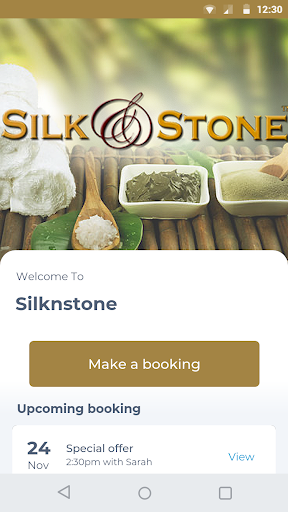 Android application Silk & Stone Holistic Day Spa screenshort