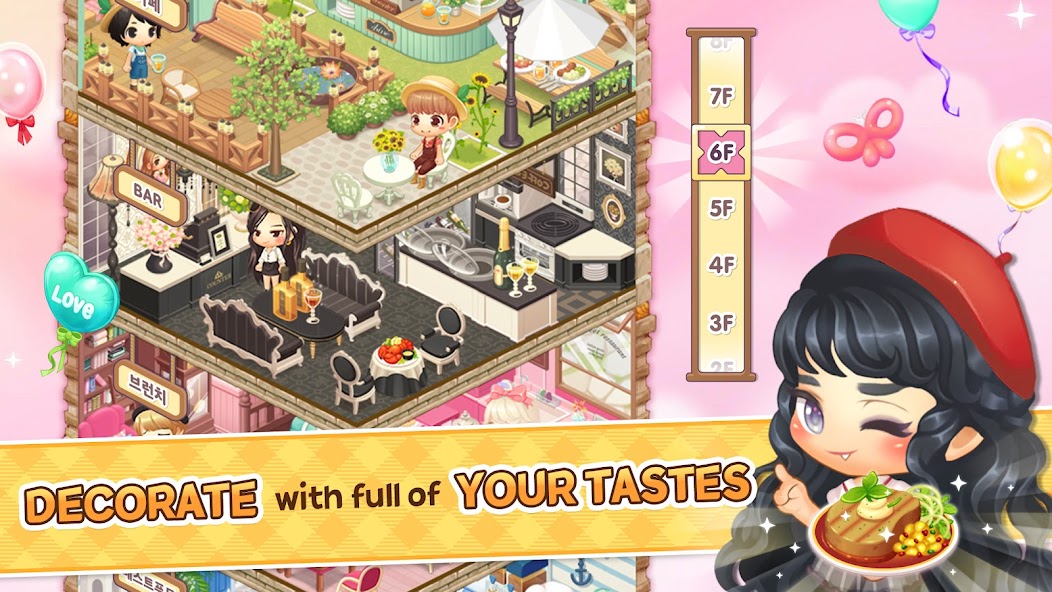 My Secret Bistro :Cooking Game 2.4.4 APK + Mod (Remove ads) for Android