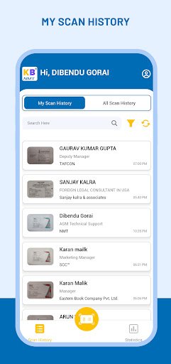 Kardblink NMT Screen 2