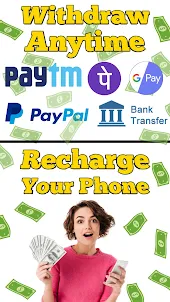 Earn Money App - Cash Recharge