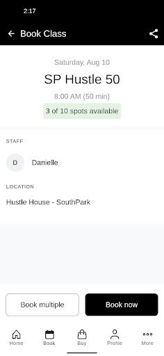 Hustle House Fitness Screen 3