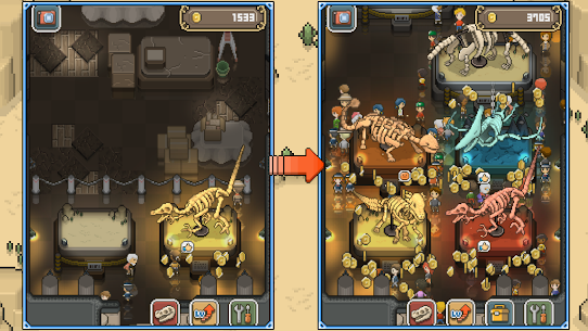 TAP DIG MY MUSEUM MOD APK 1.8.9 (Unlimited Money) 5