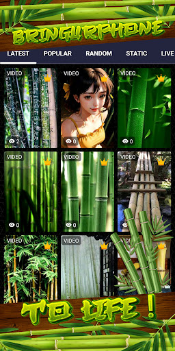 bamboo wallpaper Screen 2