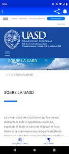 UASD: Univ. de Santo Domingo.