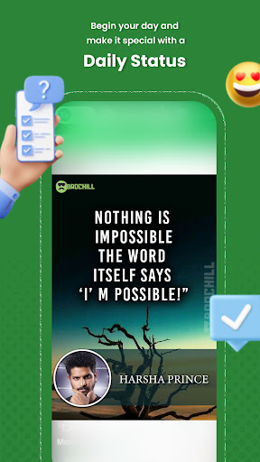 BroChill - Video Status Maker Screen 3