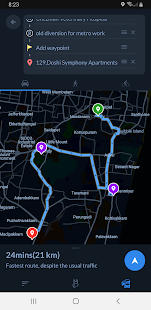 Offline Map Navigation Screenshot