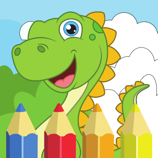 Dino: Coloring game for kids