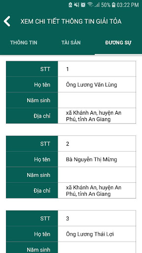 Tra cứu thông tin ngăn chặn Cà Screen 2