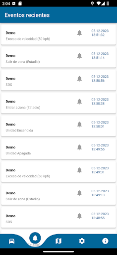 GPS Eyes Rastreo GPS Screen 2