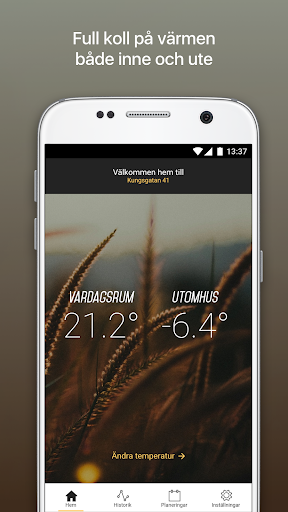 Android application Ngenic Tune screenshort