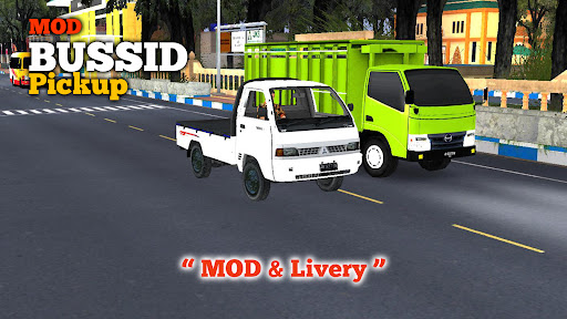 Android application Mod dan Livery BUSSID: Pickup screenshort