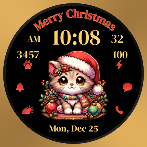AZ270ChristmasCatWatchFace logo