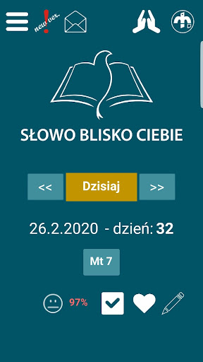 Android application Słowo Blisko Ciebie screenshort