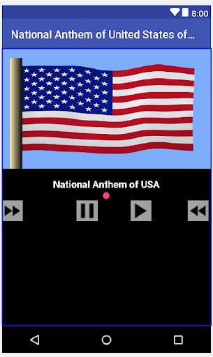 Anthem of USA Screen 2