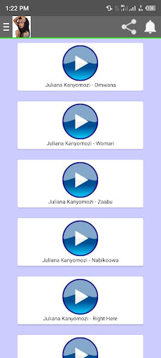 Juliana Kanyomozi Songs Screenshot 1 - AppWisp.com