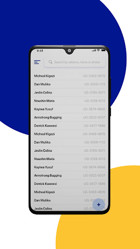 Android application ADAS BIZ screenshort