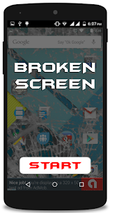 Phone Screen broken prank
