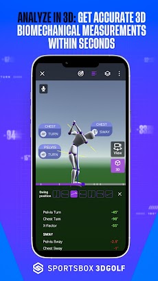 Sportsbox 3D Golfのおすすめ画像4