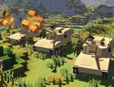 Tank Wars Mod for mcpe