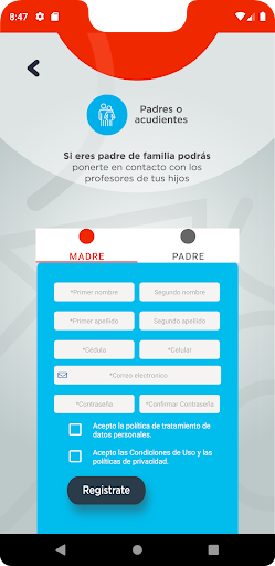 Trami App Honda Screen 2