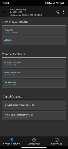 Android application Velox Interface screenshort