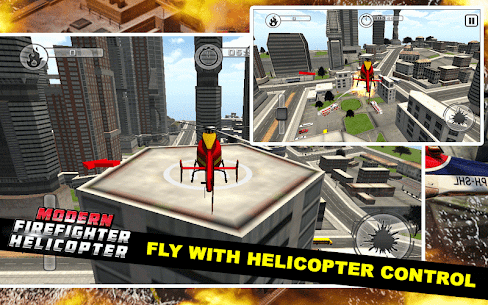 Modern Firefighter Helicopter For PC installation