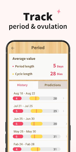Period Tracker - Period Calendar Ovulation Tracker screenshots 6