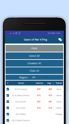 Gears of War 4 Ping Screen 2