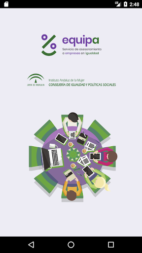 Android application Equipa screenshort