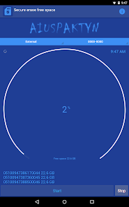Android file clearance eraser