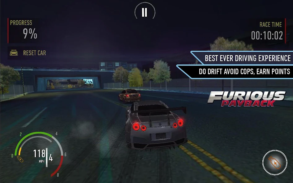 تحميل لعبة Furious Payback Racing مهكرة للاندرويد