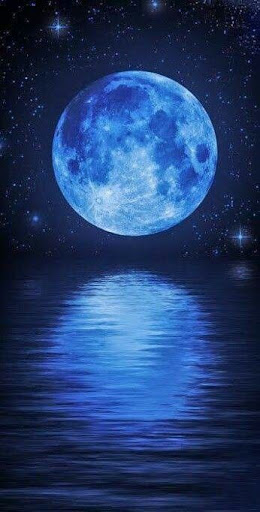 Blue Moon Wallpaper