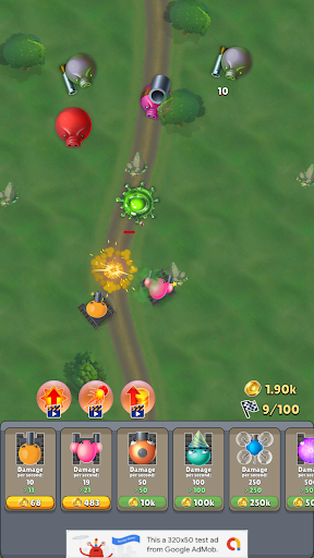 Bubble Guns Screen 2