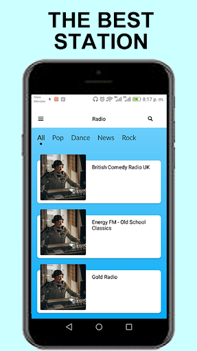 Android application Capital FM screenshort
