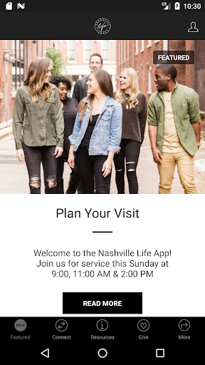 Android application Nashville Life Church screenshort