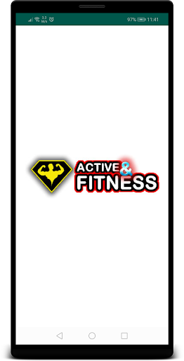 Android application ActiveAndFitness screenshort
