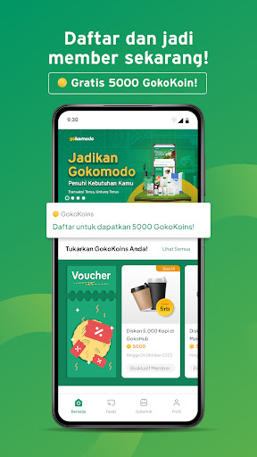 Android application Gokomodo screenshort