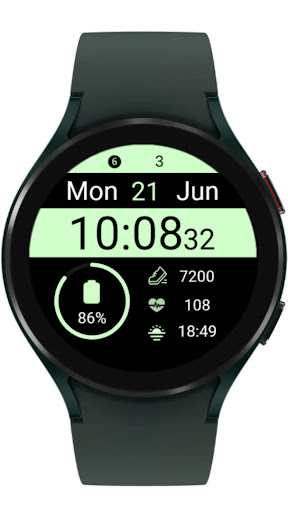 HSP Watch Face S3 DIGITAL1 Screen 3