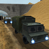 President Army Truck War Zone icon