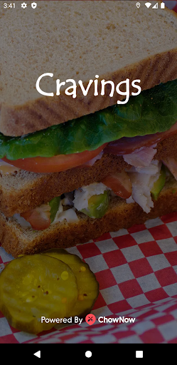 Android application Cravings To Go screenshort